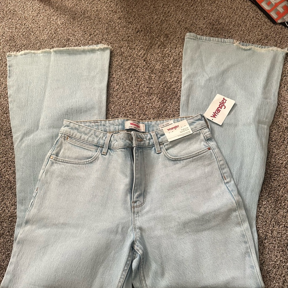 Wrangler Women's Light Blue Flare Jeans